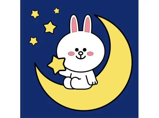 Картина по номерам SANTI Лайн Френдс. Кони на луне 25х25 см LED подсветка купить в интернет магазине подарков ПраздникШоп