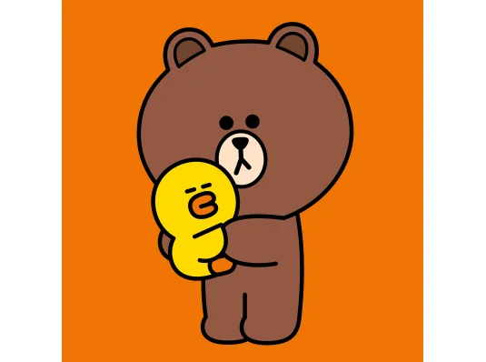 Картина по номерам SANTI Лайн Фрэндс Браун и Салли 25*25см цветной холст купить в интернет магазине подарков ПраздникШоп