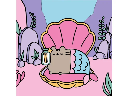 Картина по номерам SANTI Пушин Русалочка 25х25см купить в интернет магазине подарков ПраздникШоп