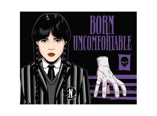 Картина по номерам ТМ SANTI Уэнсдей По жизни в неуюте 40х50см купить в интернет магазине подарков ПраздникШоп