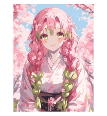 Картина по номерам SANTI Клинок рассекающий демонов Мицури Канроджи 30х40 см купить в интернет магазине подарков ПраздникШоп