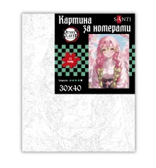 Картина по номерам SANTI Клинок рассекающий демонов Мицури Канроджи 30х40 см купить в интернет магазине подарков ПраздникШоп