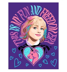 Картина по номерам SANTI Уэнсдей Эра веселья и свободы 30x40см купить в интернет магазине подарков ПраздникШоп