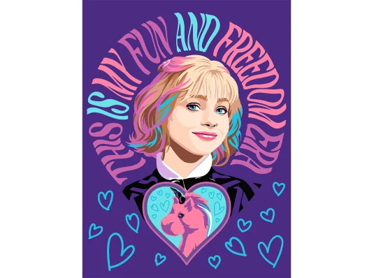 Картина по номерам SANTI Уэнсдей Эра веселья и свободы 30x40см купить в интернет магазине подарков ПраздникШоп