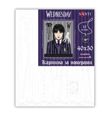 Картина по номерам SANTI Уэнсдей Кровные узы 40x50см купить в интернет магазине подарков ПраздникШоп