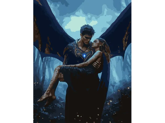 Картина по номерам SANTI Шипы и розы Спасение 40х50 см купить в интернет магазине подарков ПраздникШоп