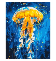 Картина по номерам SANTI Танец медузы купить в интернет магазине подарков ПраздникШоп