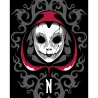 Картина за номерами SANTI Венздей Зловісна маска 40х50 см LED підсвітка