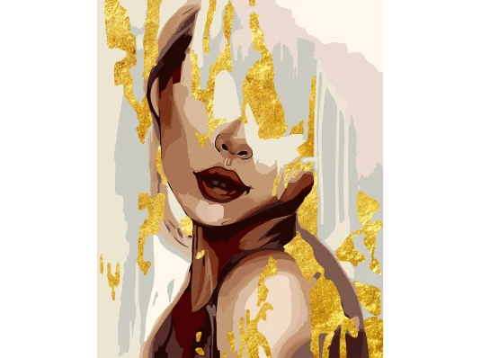 Картина по номерам SANTI Золотые мечты купить в интернет магазине подарков ПраздникШоп