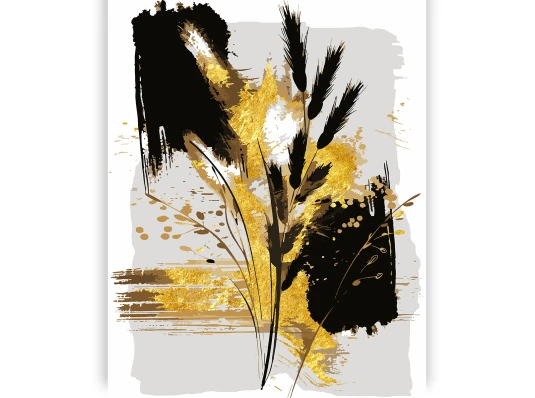 Картина по номерам SANTI Колосья купить в интернет магазине подарков ПраздникШоп