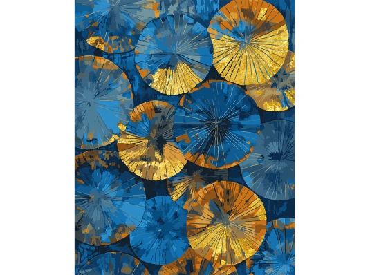 Картина по номерам SANTI Золотая симфония купить в интернет магазине подарков ПраздникШоп