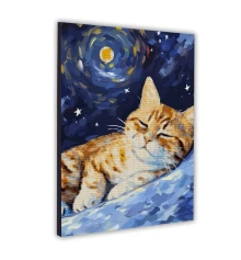 Картина по номерам с алмазной мозаикой SANTI Сладкий сон купить в интернет магазине подарков ПраздникШоп