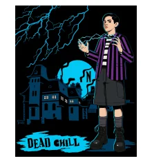 Картина по номерам ТМ SANTI Уэнсдэй Смертельный чилл 40x50см купить в интернет магазине подарков ПраздникШоп