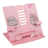 Подставка для книг Yes Pusheen металлическая розовая с дополнительными фиксаторами