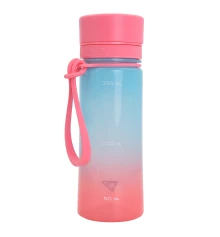 Бутылка для воды Yes Fusion 400 мл розово-голубая купить в интернет магазине подарков ПраздникШоп