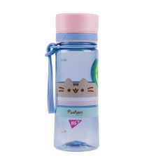 Бутылка для воды Yes Pusheen 400 мл синяя купить в интернет магазине подарков ПраздникШоп
