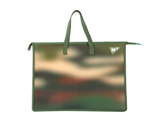 Папка-портфель Yes Fusion А3 с тканевыми ручками купить в интернет магазине подарков ПраздникШоп