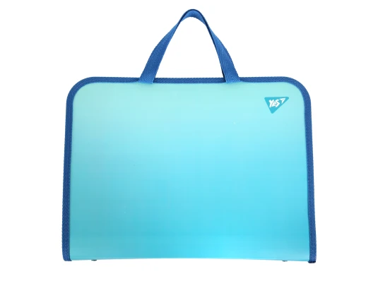 Папка-портфель Yes Fusion FC на молнии с тканевыми ручками купить в интернет магазине подарков ПраздникШоп