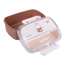 Ланч-бокс Yes Miffy 750 мл с приборами купить в интернет магазине подарков ПраздникШоп