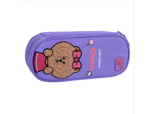 Пенал мягкий YES PH-30 Line Friends Pretty Choco купить в интернет магазине подарков ПраздникШоп