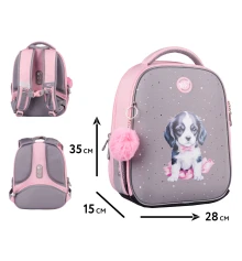 Рюкзак ортопедический YES H-100 Doggy Princess купить в интернет магазине подарков ПраздникШоп
