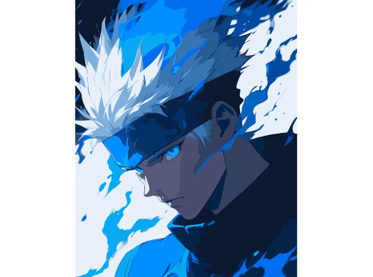 Картина по номерам SANTI Холодный взгляд купить в интернет магазине подарков ПраздникШоп