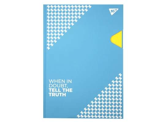Блокнот YES Success is built. Blue А4 80 листов линия купить в интернет магазине подарков ПраздникШоп
