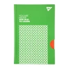 Блокнот YES Success is built Green А5 96 листов клетка