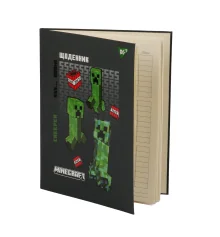 Дневник школьный YES твердый Minecraft Creeper купить в интернет магазине подарков ПраздникШоп