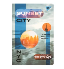 Тетрадь Yes Sunset city А4 60 листов с высечкой клетка купить в интернет магазине подарков ПраздникШоп