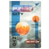 Тетрадь Yes Sunset city А4 60 листов с высечкой клетка