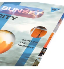 Тетрадь Yes Sunset city А4 60 листов с высечкой клетка купить в интернет магазине подарков ПраздникШоп