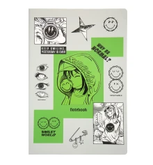 Тетрадь Yes Smiley World Anime А4 60 листов с высечкой клетка купить в интернет магазине подарков ПраздникШоп