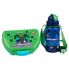 Набор контейнер и бутылка Yes Minecraft 2 предмета купить в интернет магазине подарков ПраздникШоп