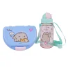 Набор контейнер и бутылка Yes Pusheen 2 предмета