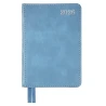 Щоденник А6 Leo Planner датований 2026 "City", твердий, блакитний, 352 сторінки