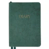 Щоденник А6 Leo Planner датований 2026 "Fiorella", інтегральний, смарагдовий, 352 сторінки