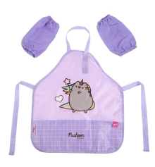 Фартук для творчества Yes Pusheen с нарукавниками купить в интернет магазине подарков ПраздникШоп