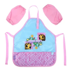 Фартук для творчества Yes Minecraft.Spring с нарукавниками купить в интернет магазине подарков ПраздникШоп