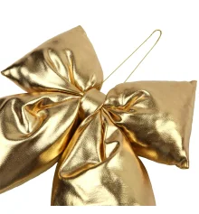 Украшение декоративное Yes! Fun Бант 32x25см золото купить в интернет магазине подарков ПраздникШоп