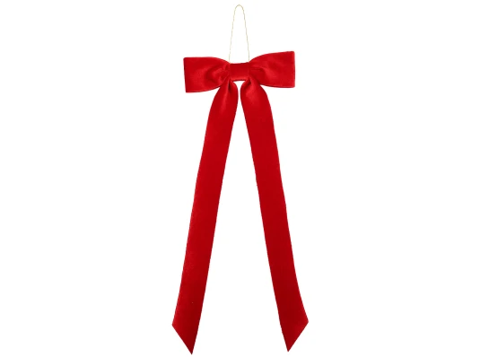 Украшение декоративное Yes! Fun Бант 38x16см бордо купить в интернет магазине подарков ПраздникШоп