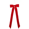 Украшение декоративное Yes! Fun Бант 38x16см бордо