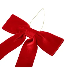 Украшение декоративное Yes! Fun Бант 38x16см бордо купить в интернет магазине подарков ПраздникШоп