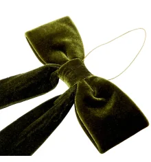 Украшение декоративное Yes! Fun Бант 38x16см темно-зеленый купить в интернет магазине подарков ПраздникШоп