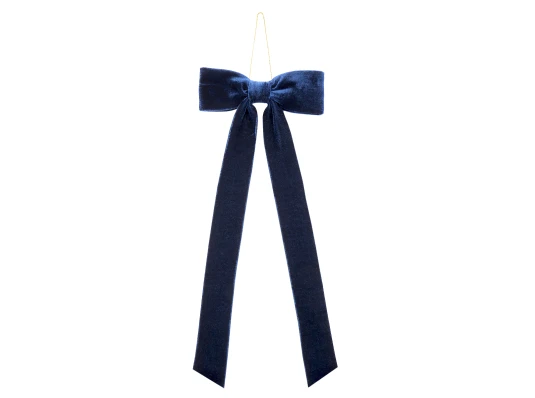 Украшение декоративное Yes! Fun Бант 38x16см синий купить в интернет магазине подарков ПраздникШоп