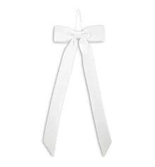 Украшение декоративное Yes! Fun Бант 38x16см белый купить в интернет магазине подарков ПраздникШоп