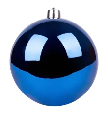 Новогодний шар Yes! Fun пластик 30cм синий глянец купить в интернет магазине подарков ПраздникШоп