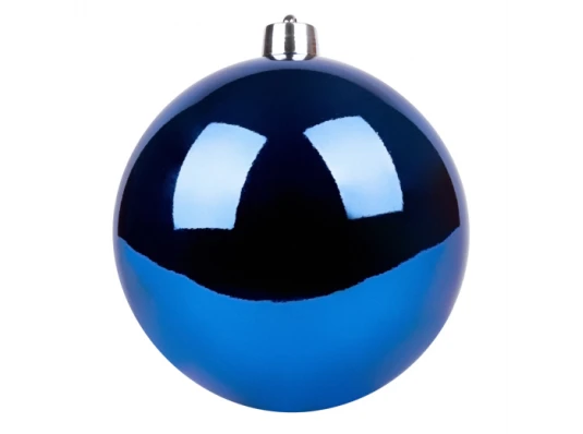 Новогодний шар Yes! Fun пластик 30cм синий глянец купить в интернет магазине подарков ПраздникШоп