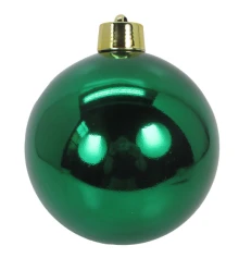 Новогодний шар Yes! Fun пластик 30cм зеленый глянец купить в интернет магазине подарков ПраздникШоп