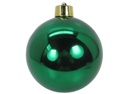 Новогодний шар Yes! Fun пластик 30cм зеленый глянец купить в интернет магазине подарков ПраздникШоп